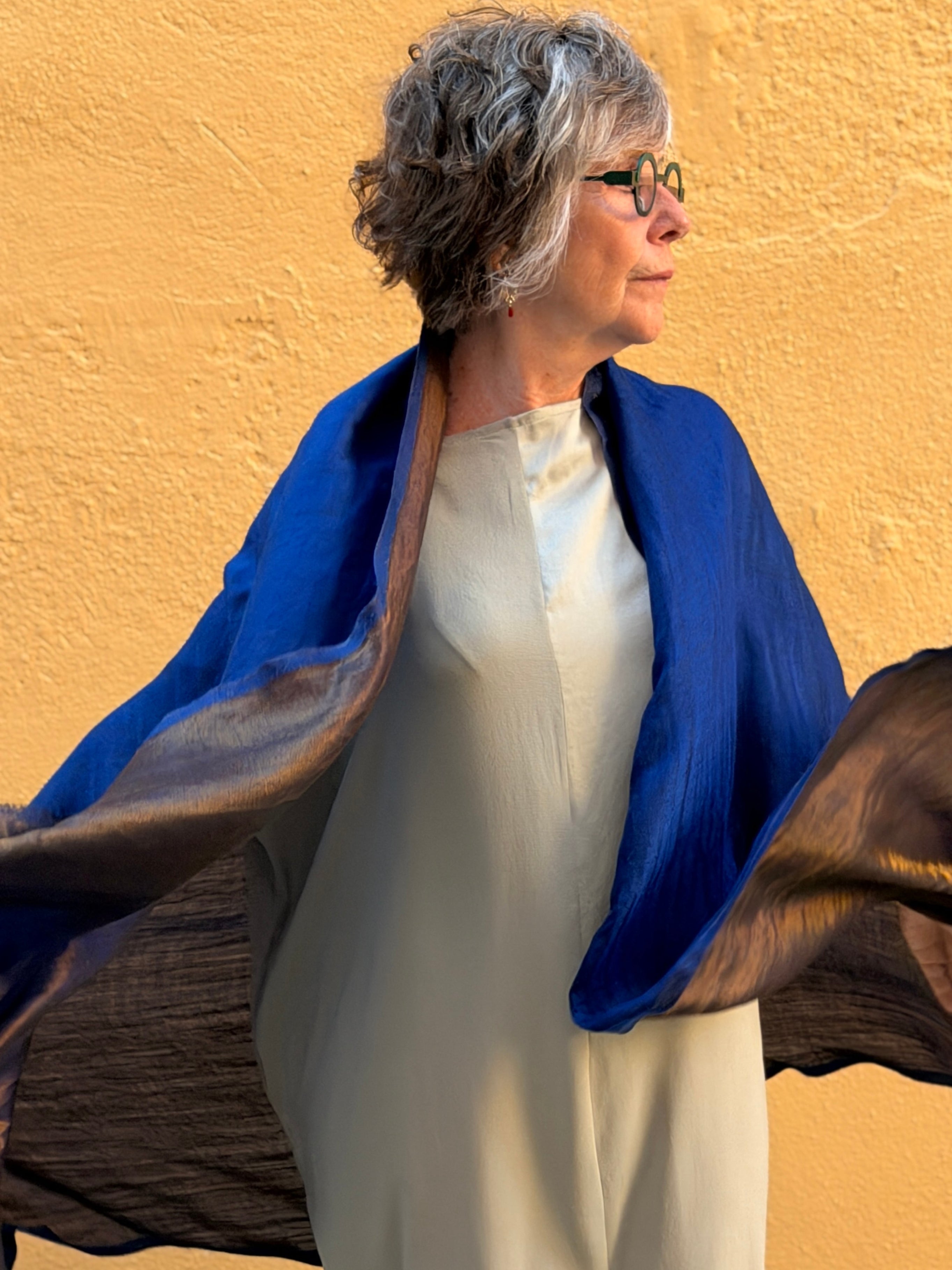 Cashmere pashmina with zari thread — silent luxury and airy drape