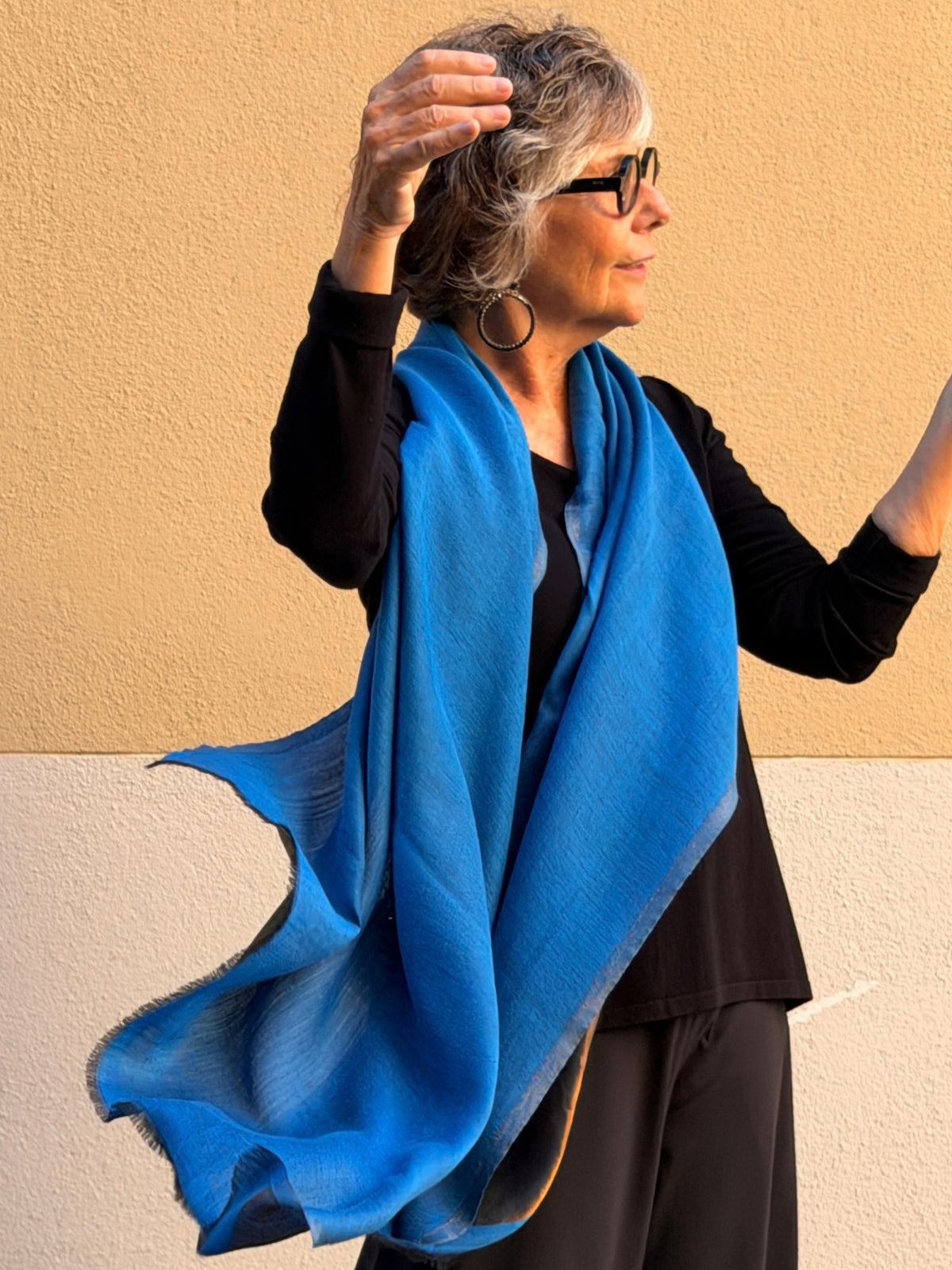 Pashmina de caixmir Zari 200 x 80 cm