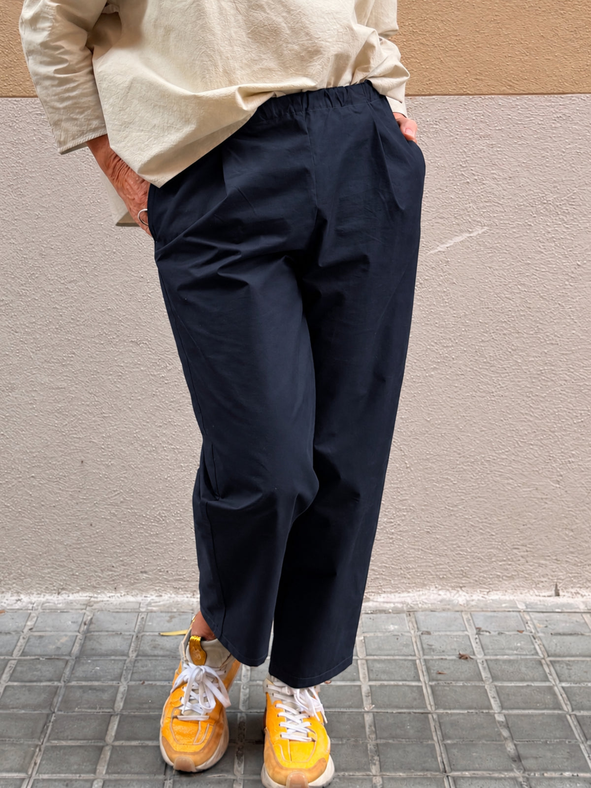 Pantaló ample — cintura elàstica