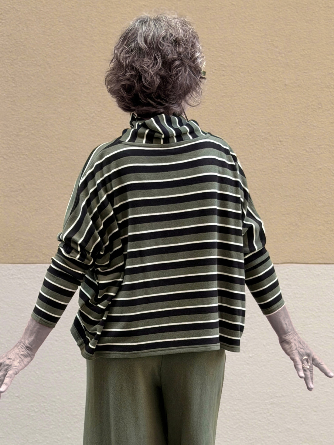 Jersei de ratlles — coll alt