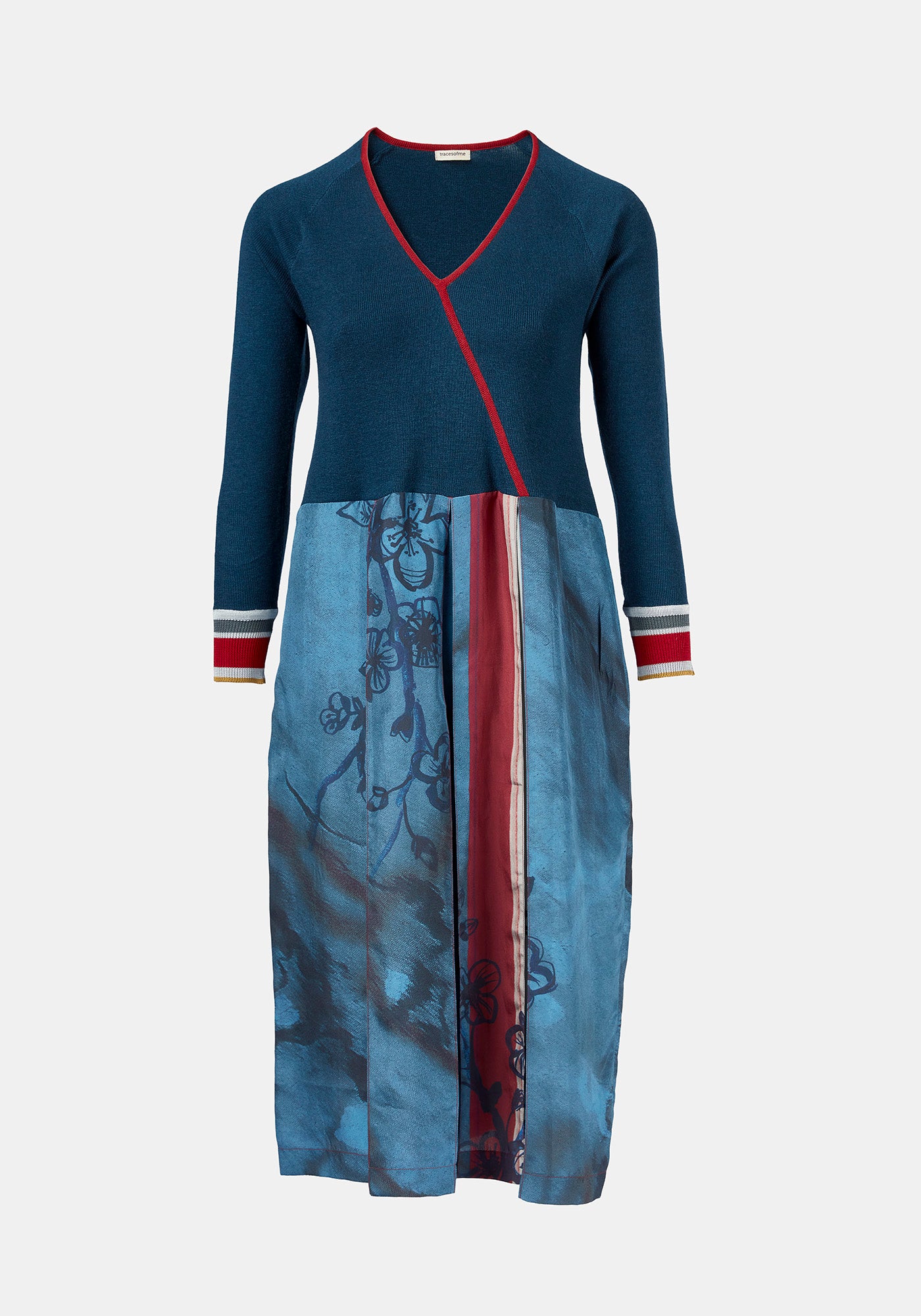 Vestit de rosella abisme flor de cirerer de  la botiga Traces of Me