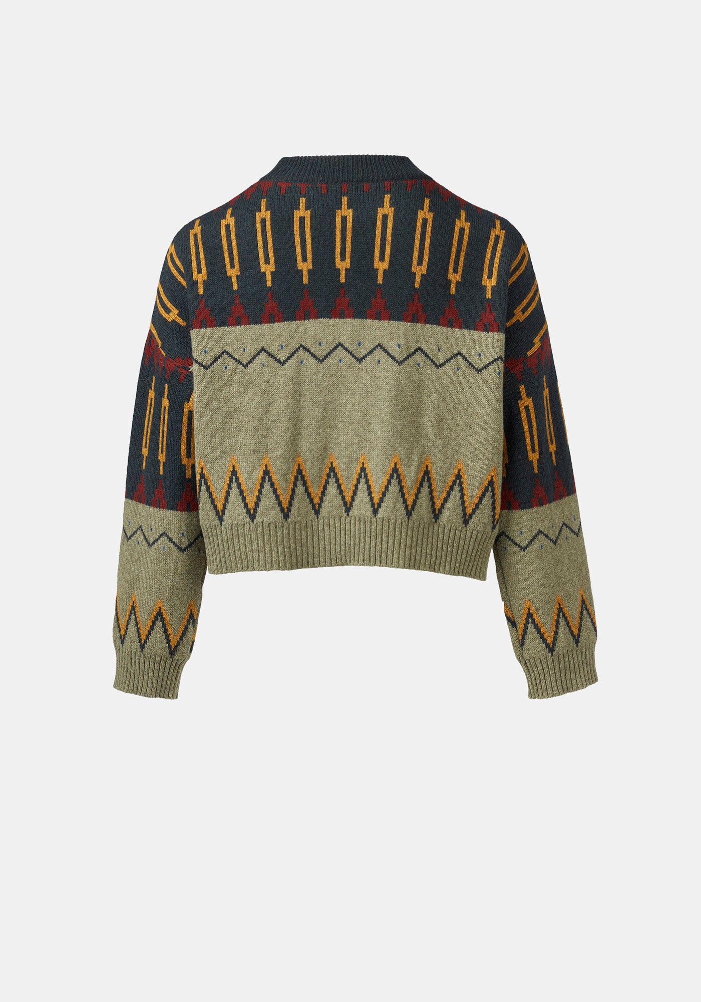 Bolero con cremallera de musgo de la marca Traces of Me