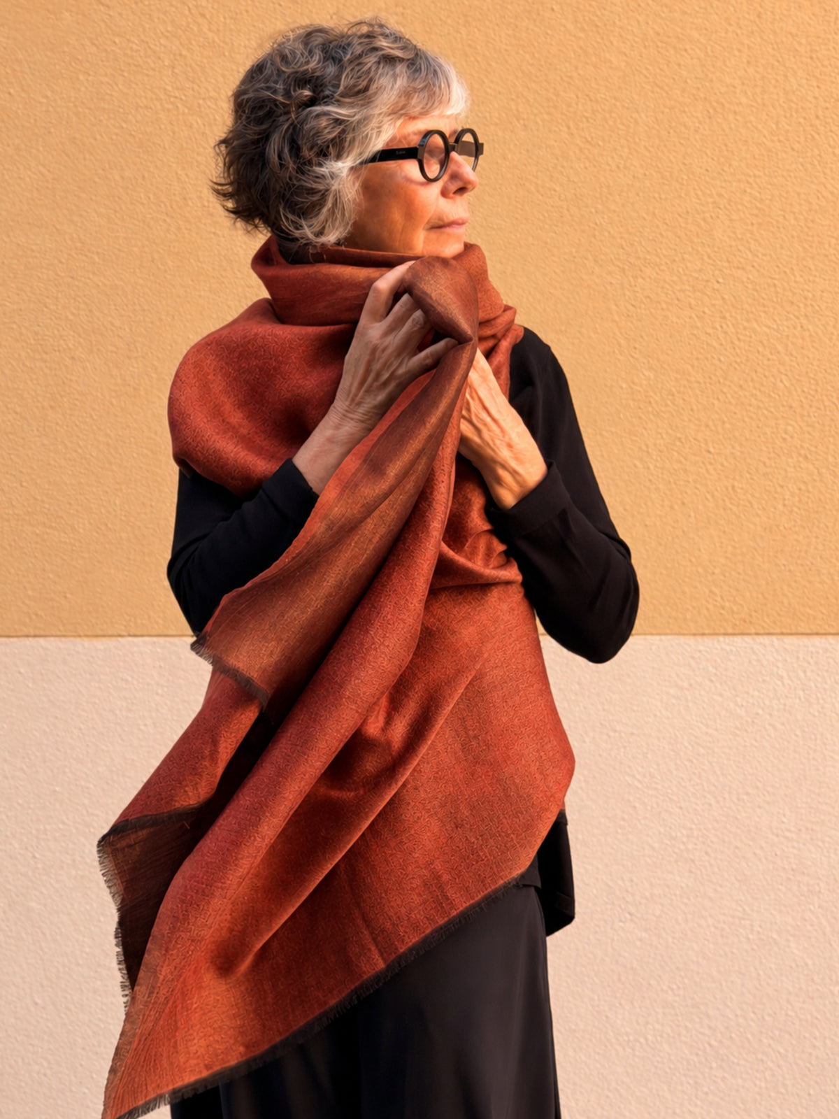 Pashmina de caixmir Zari 200 x 100 cm