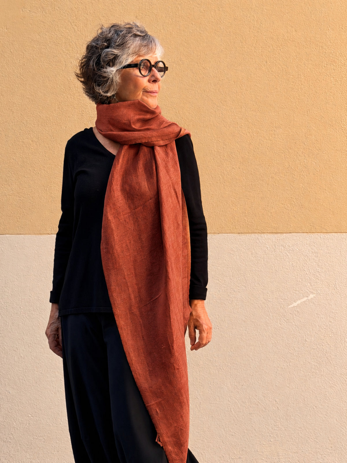 Pashmina de caixmir Zari 200 x 80 cm