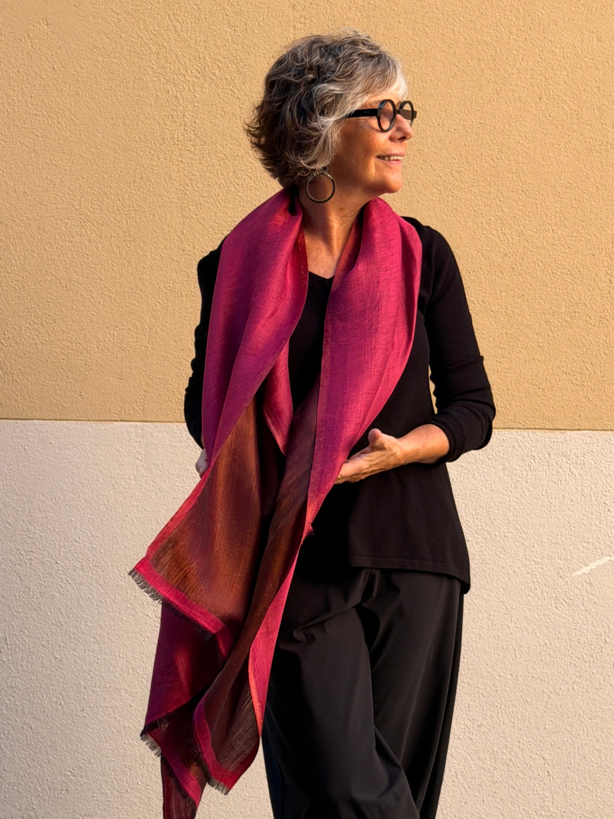 Pashmina de caixmir Zari 200 x 80 cm