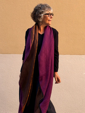 Pashmina de caixmir Zari 200 x 100 cm