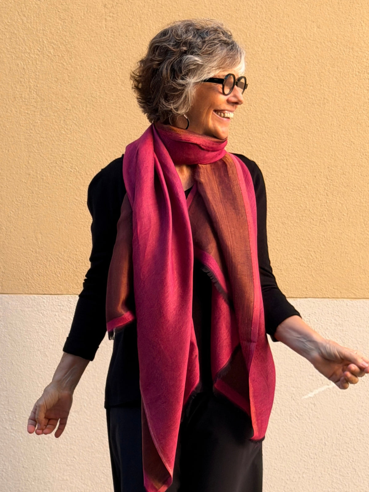 Pashmina de caixmir Zari 200 x 80 cm