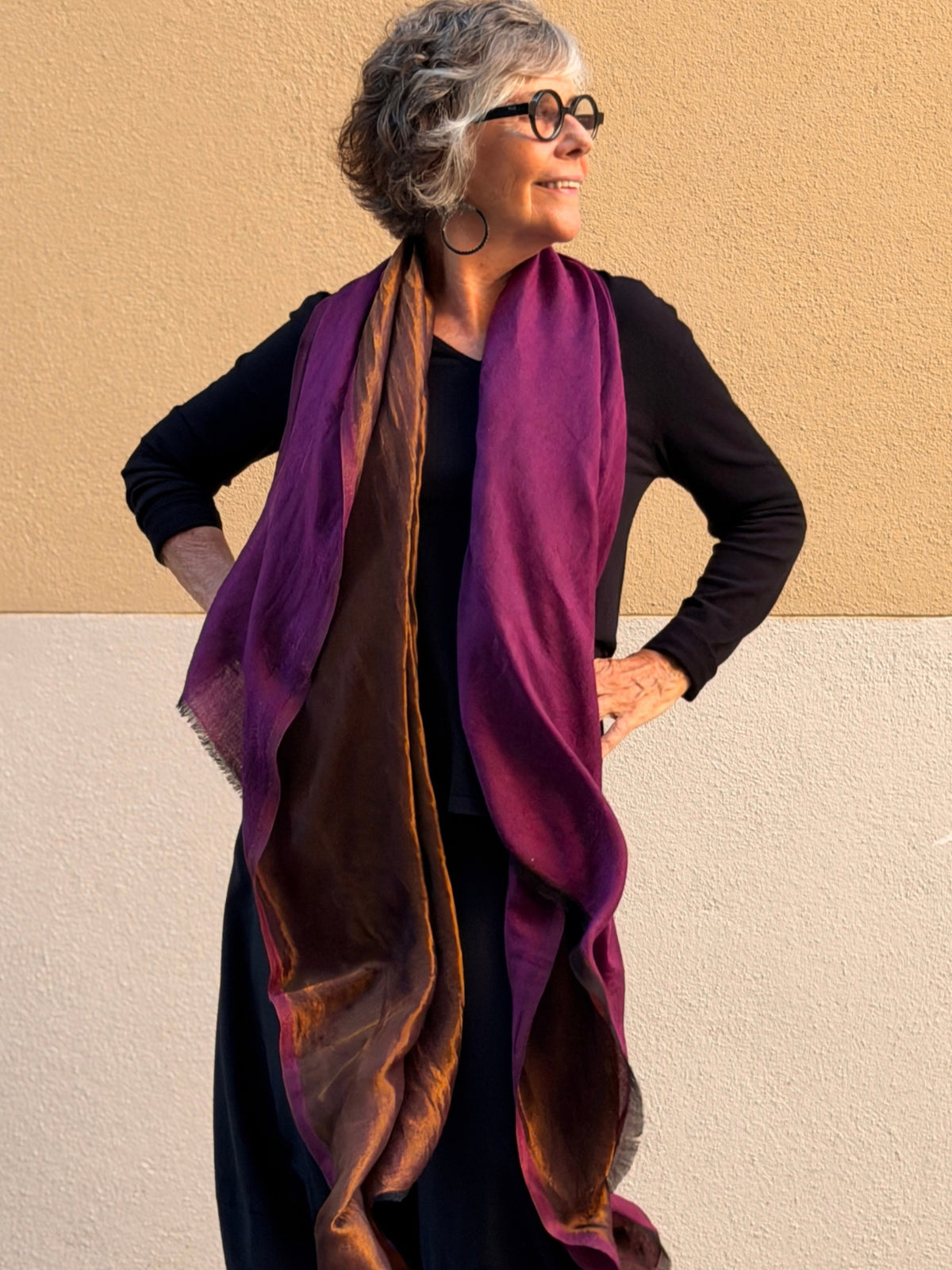 Pashmina de caixmir Zari 200 x 100 cm