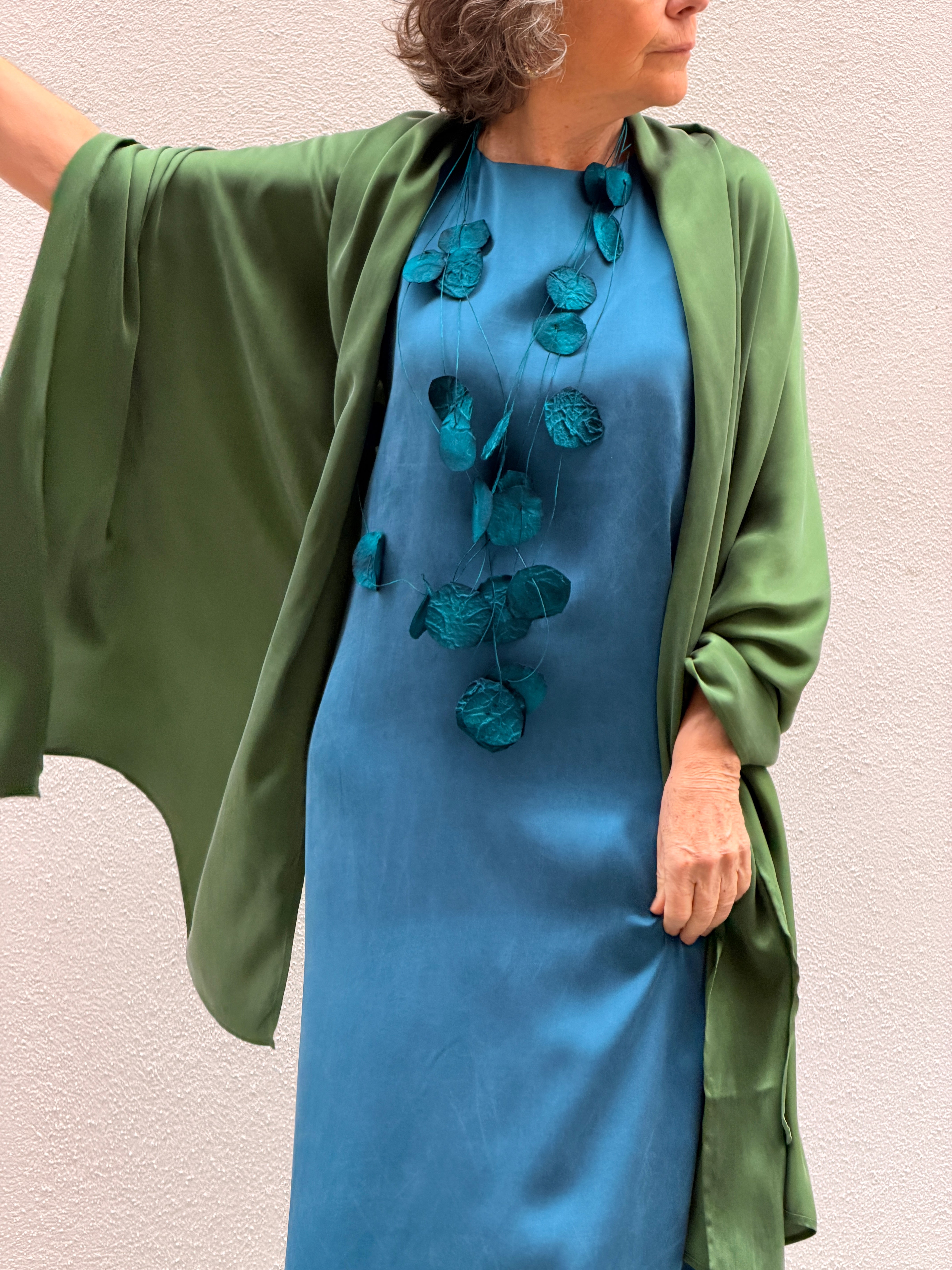 Vestido MoniK de seda lavada
