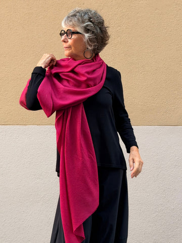 Pashmina de caixmir llisa