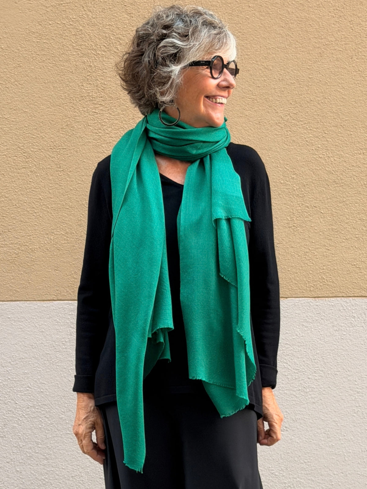 Pashmina de caixmir llisa