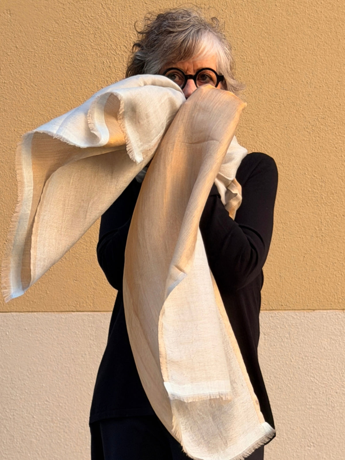 Pashmina de caixmir Zari 200 x 80 cm
