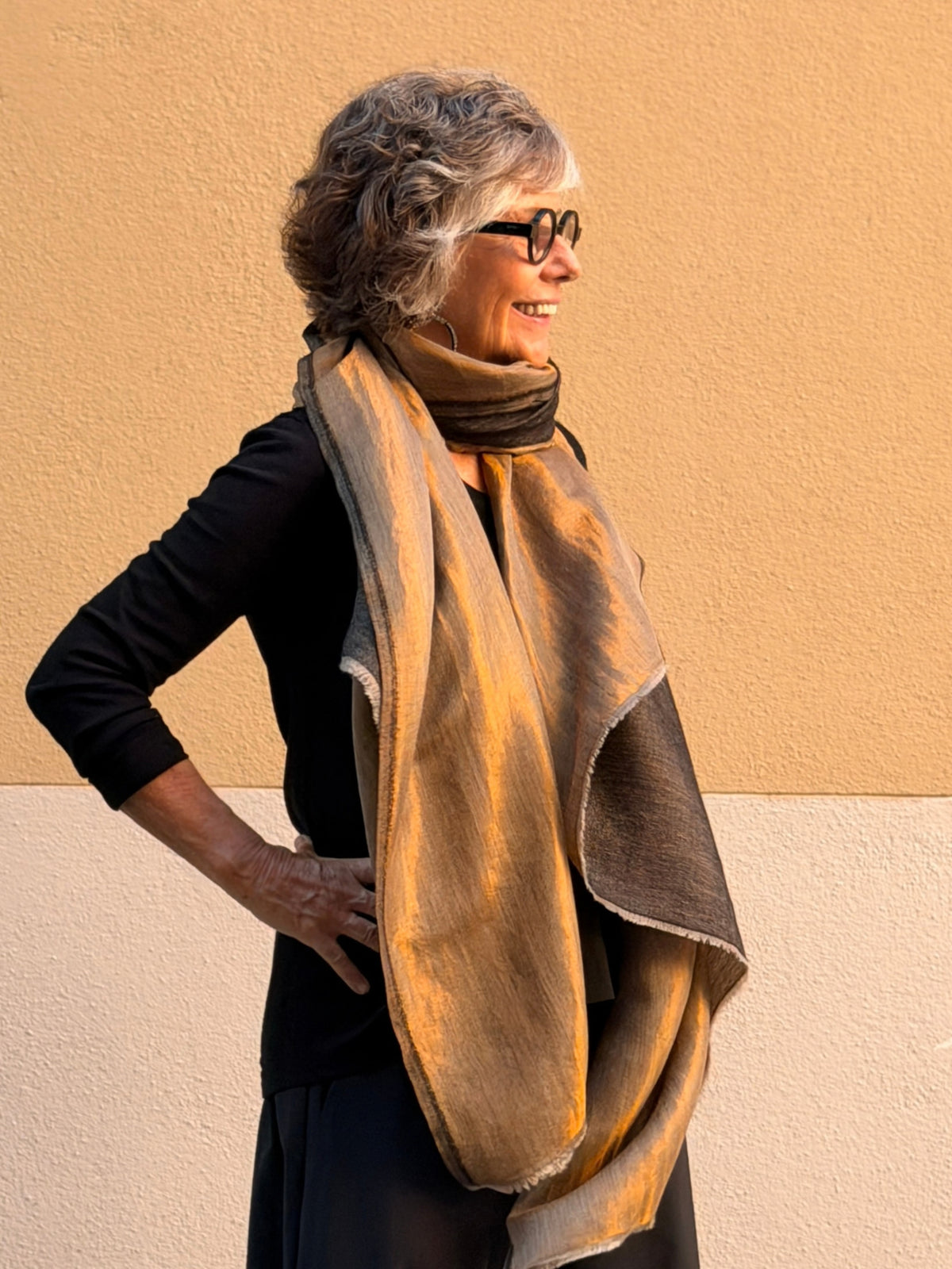 Pashmina de caixmir Zari 200 x 100 cm