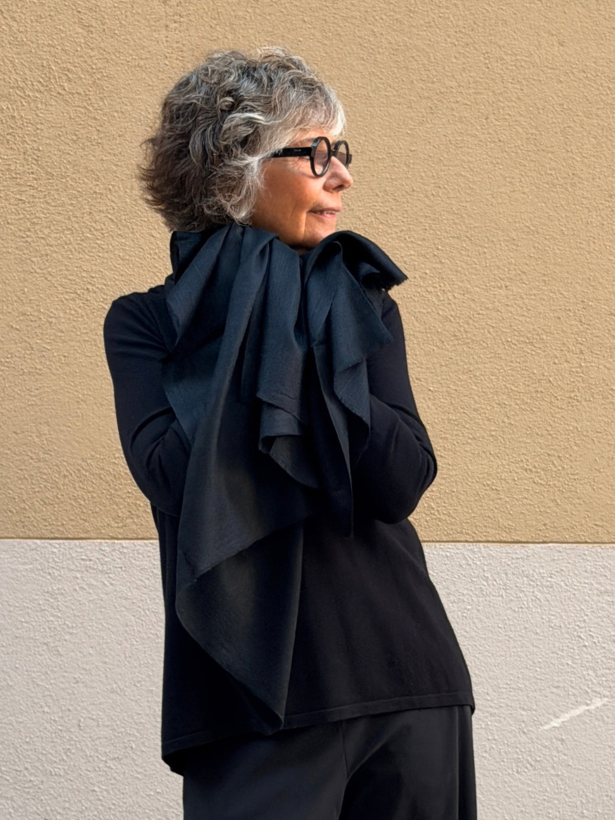 Pashmina de caixmir llisa