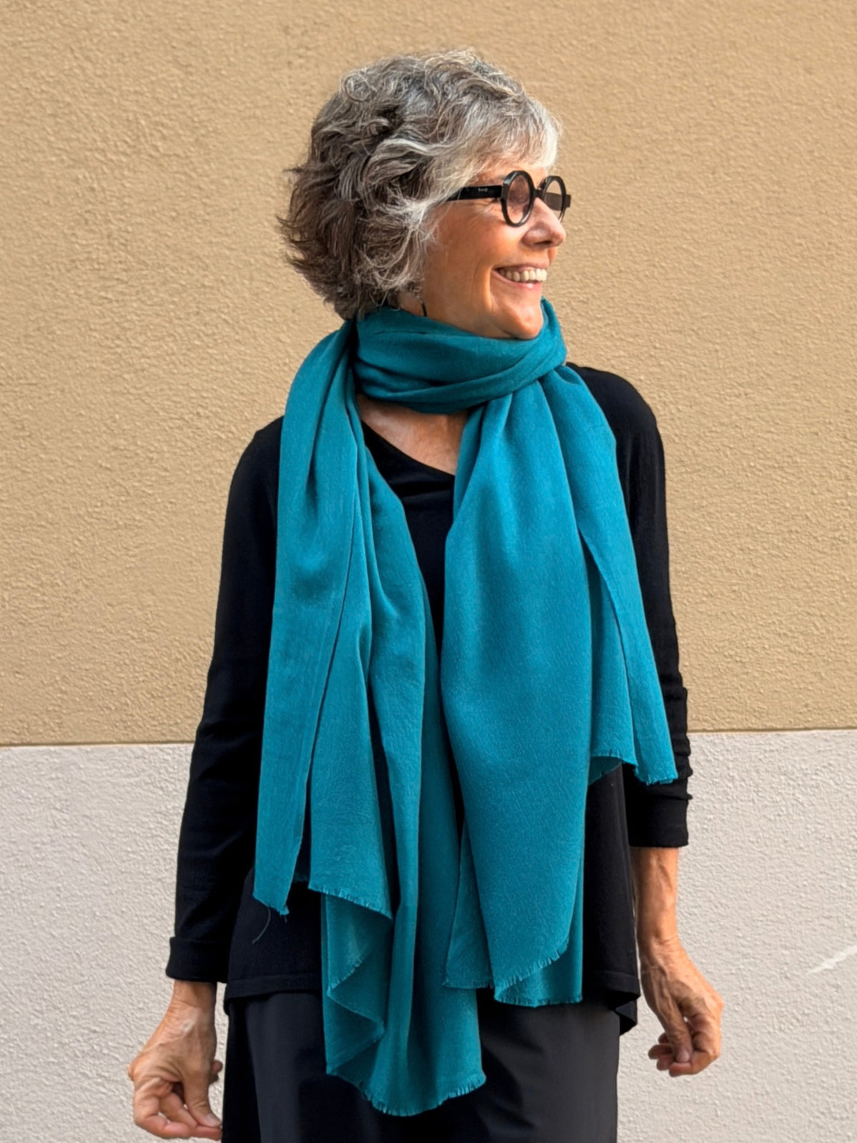 Pashmina de caixmir llisa