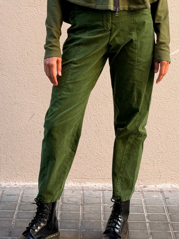 Pantaló de pana fina elàstica — cama barril