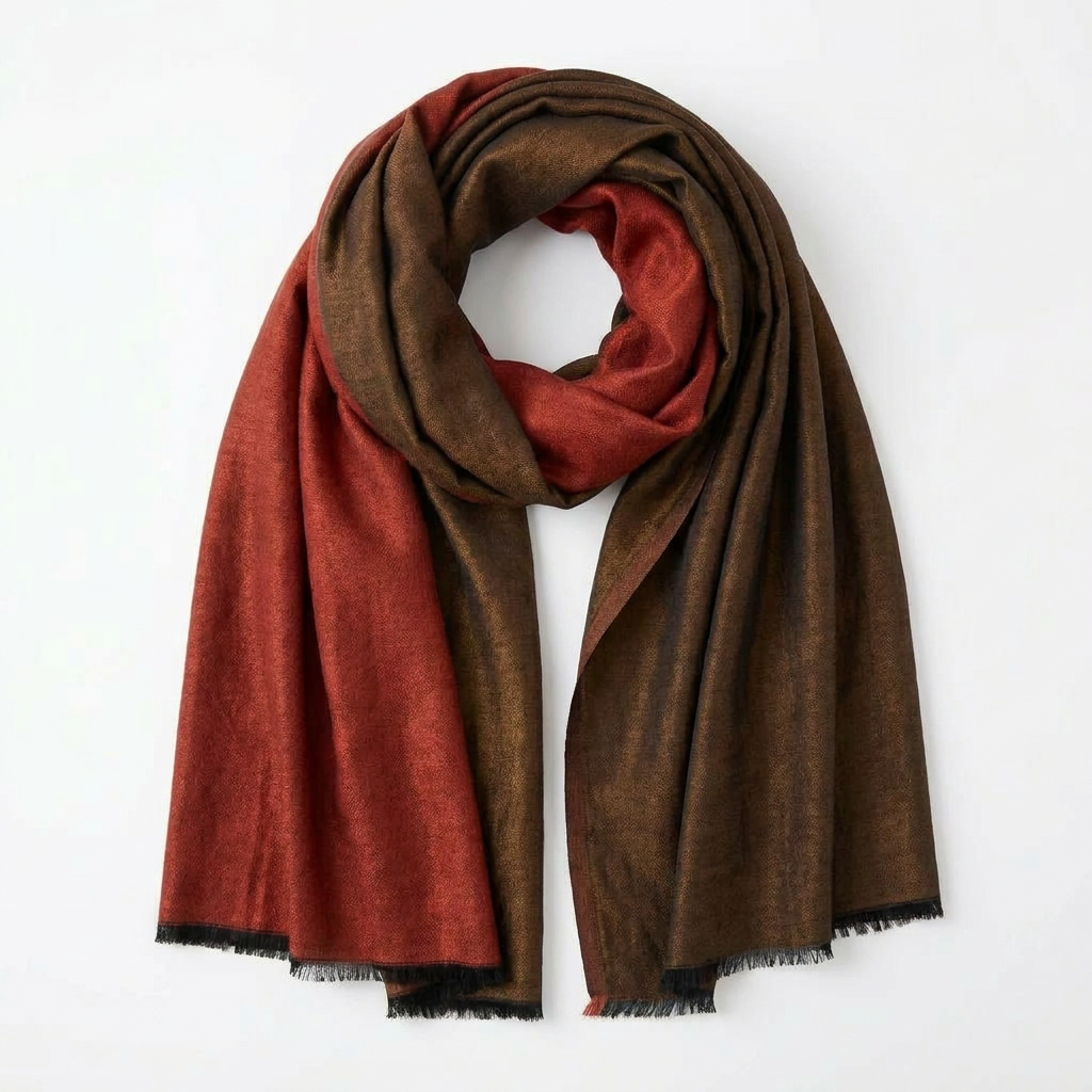 Cashmere pashmina with zari thread — silent luxury and airy drape