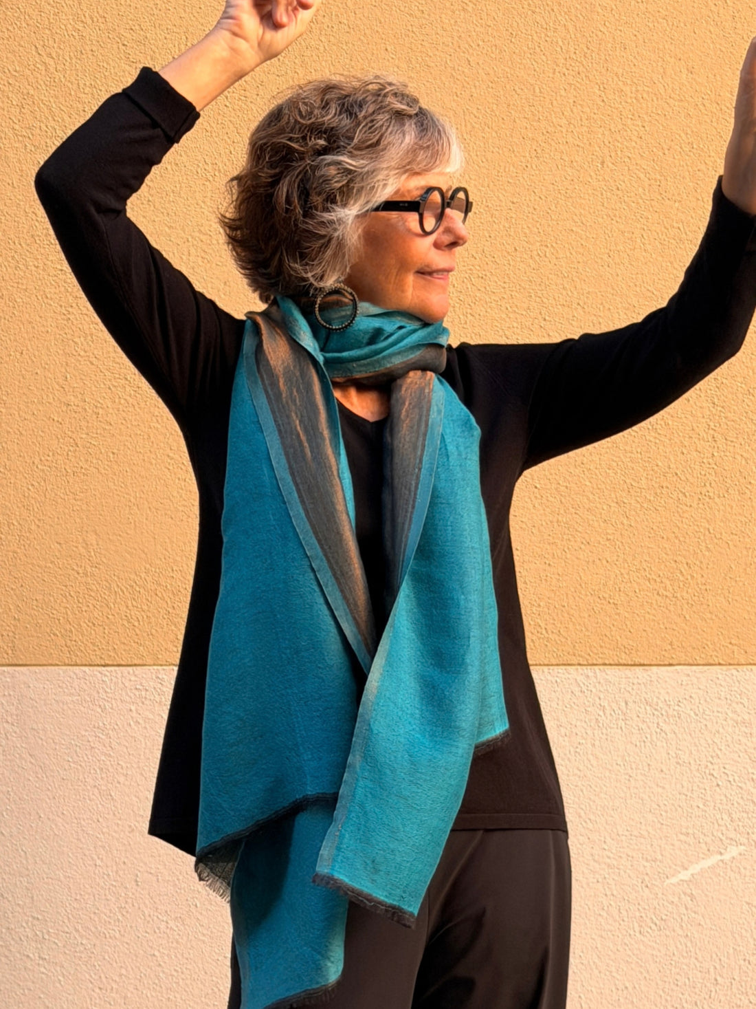 Pashmina de caixmir Zari 200 x 80 cm