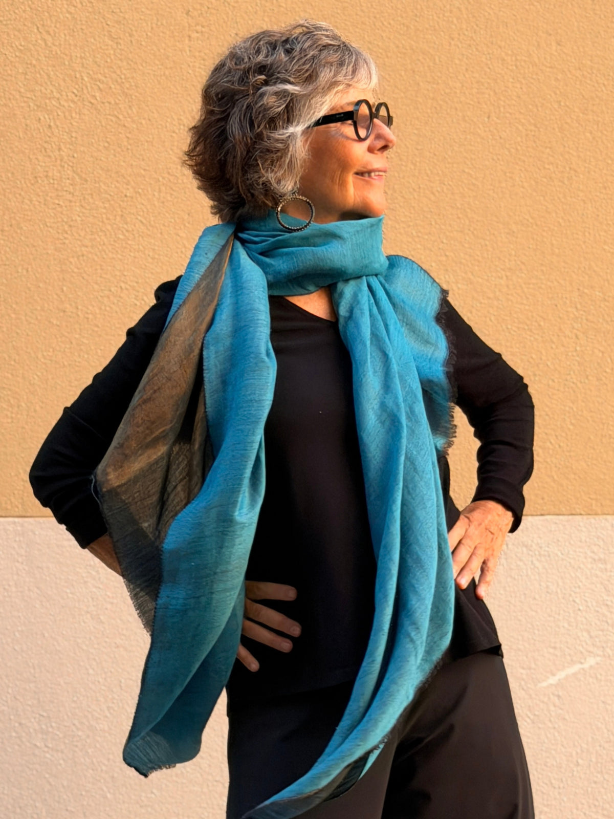 Pashmina de caixmir Zari 200 x 100 cm