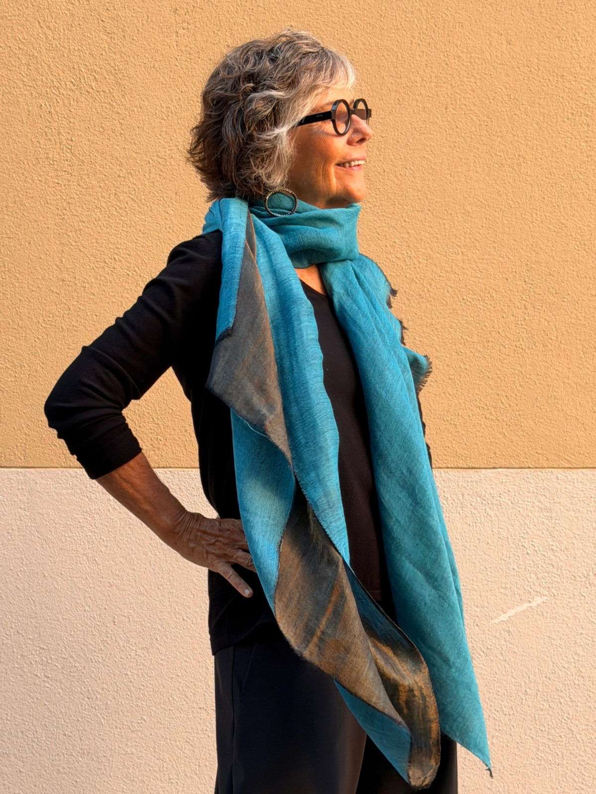 Pashmina de caixmir Zari 200 x 100 cm