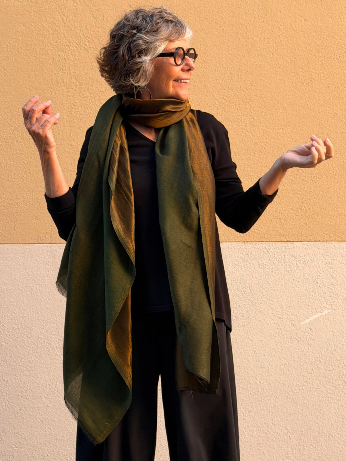 Pashmina de caixmir Zari 200 x 100 cm