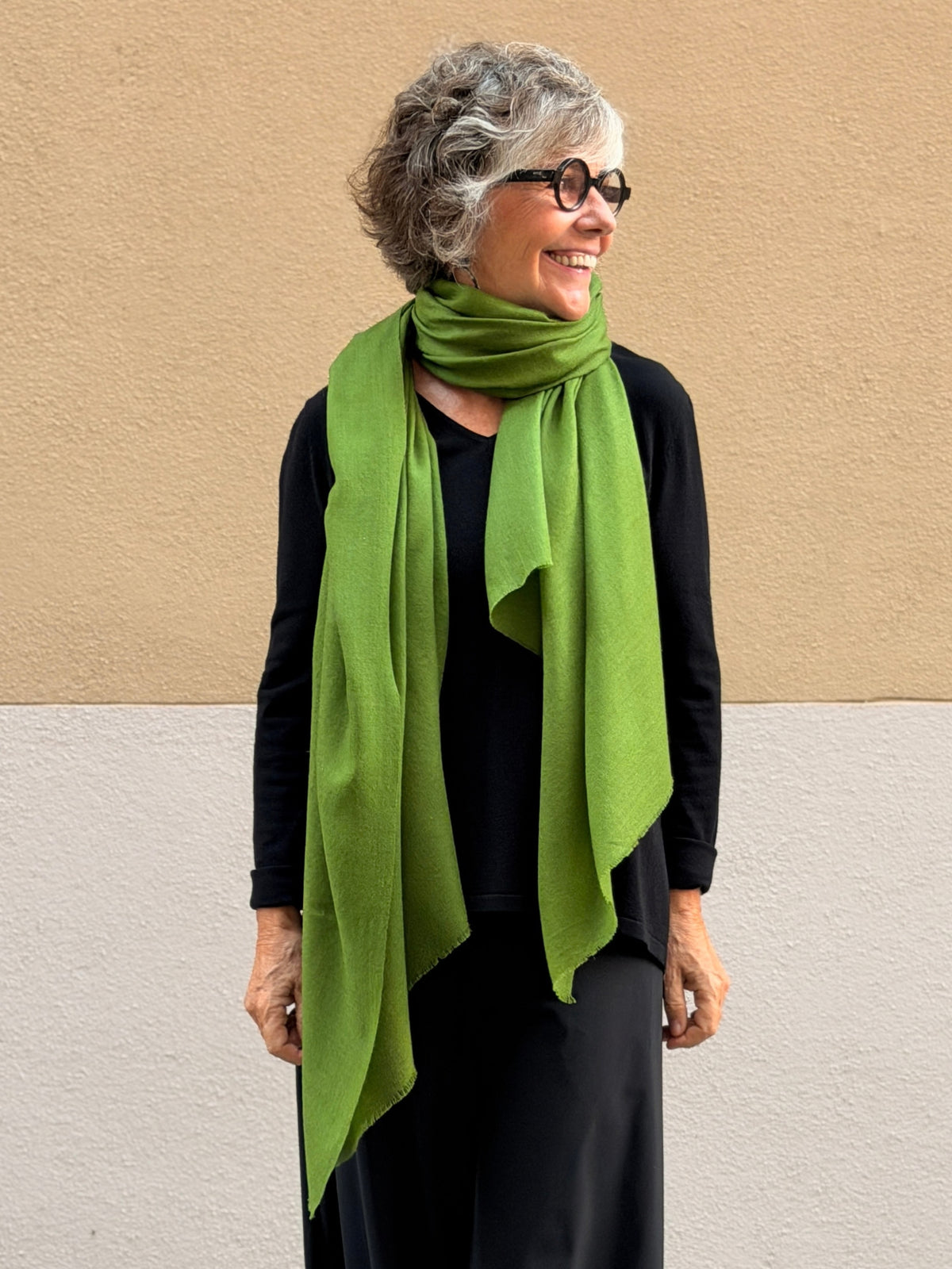 Pashmina de caixmir llisa