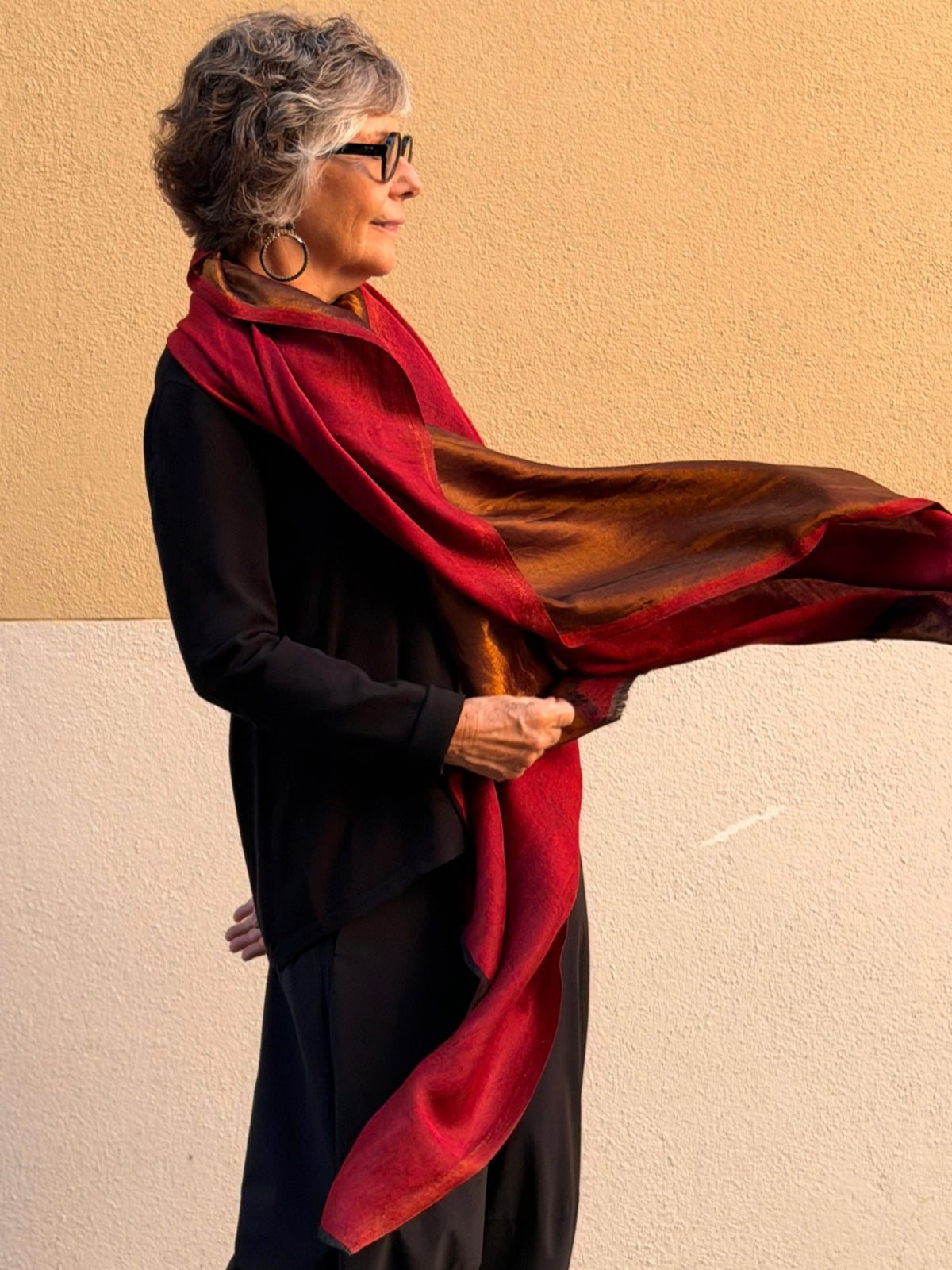 Pashmina de caixmir Zari 200 x 100 cm