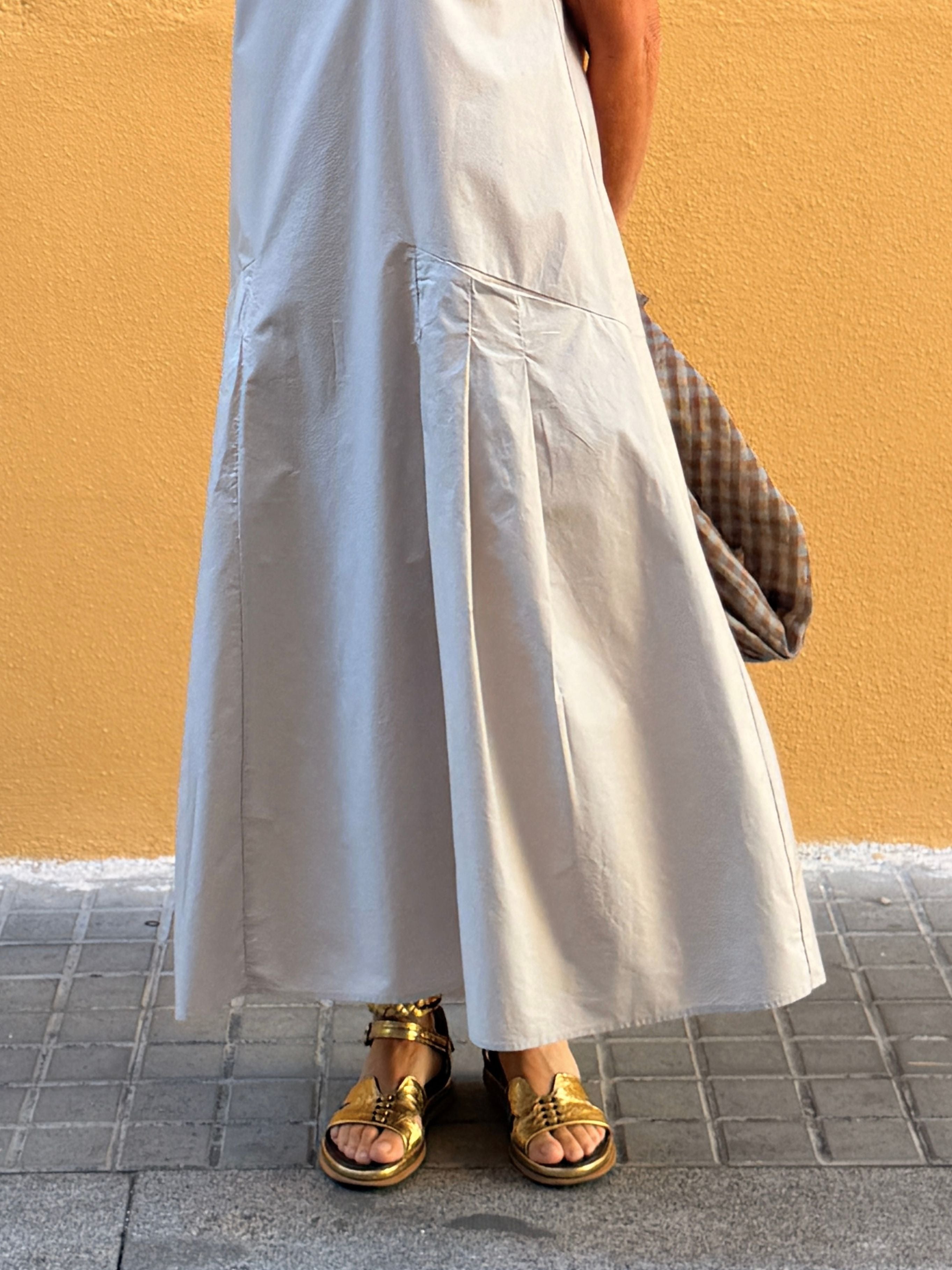 Vestit Tasche — cotó italià lleuger amb butxaques grans